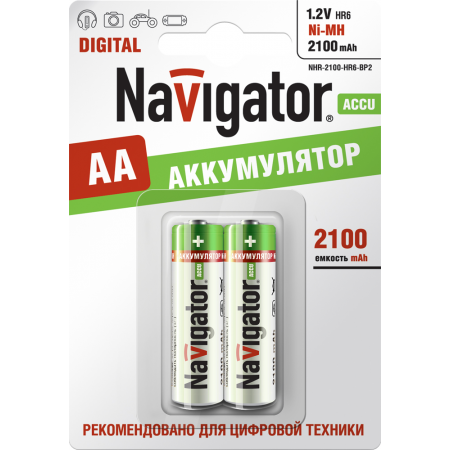 Аккумулятор Navigator 94 463 NHR-2100-HR6-BP2 Аккумулятор Navigator 94 463 NHR-2100-HR6-BP2
